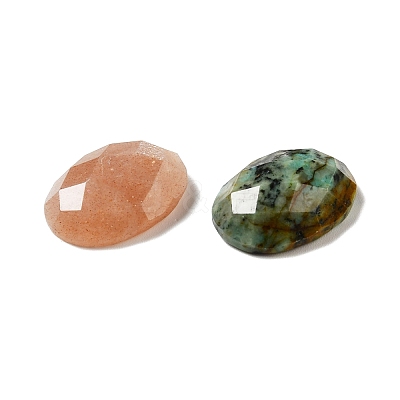 Natural Mixed Stone Cabochons G-B032-B01-1