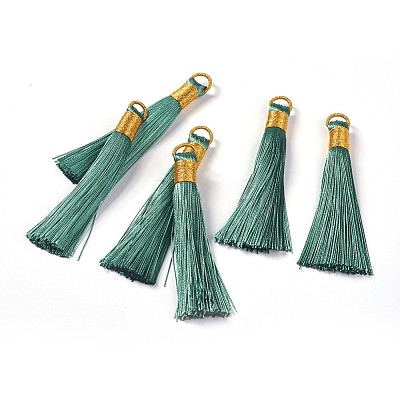 Nylon Tassel Big Pendants FIND-F008-E-1