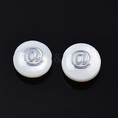 Natural Freshwater Shell Beads SHEL-N003-22-08P-1