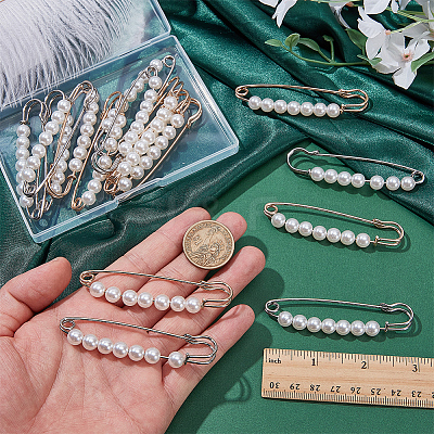 16Pcs 2 Colors Iron Kilt Pins JEWB-SC0001-89-1