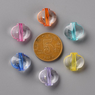 Transparent Acrylic Beads TACR-S154-23A-1