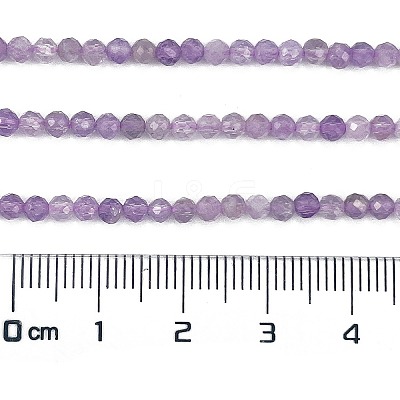 Natural Lavender Amethyst Beads Strands G-C127-A03-04-1