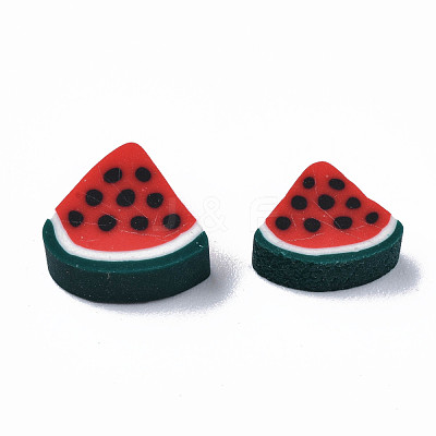 Handmade Polymer Clay Beads CLAY-R069-01J-1
