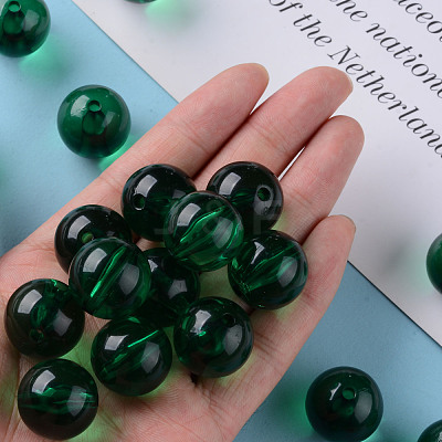 Transparent Acrylic Beads MACR-S370-A20mm-735-1