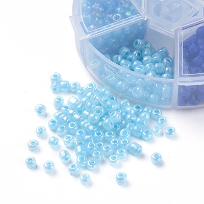 6/0 Glass Seed Beads SEED-X0052-03B-4mm-1