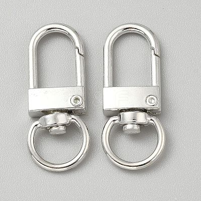 Alloy Swivel Snap Hook Clasps FIND-TAC0011-113P-1