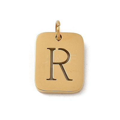 304 Stainless Steel Charms LS-STAS-R001-01G-R-1