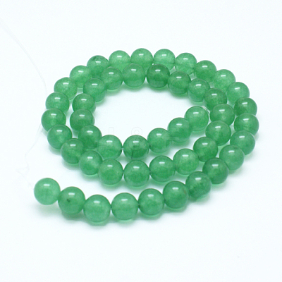 Natural Malaysia Jade Bead Strands G-F342-04-4mm-1