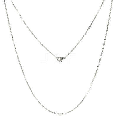Tarnish Resistant 304 Stainless Steel Cable Chains Necklaces X-STAS-S029-02-1