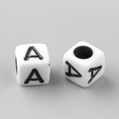 Opaque Acrylic Beads SACR-Q188-02A-1