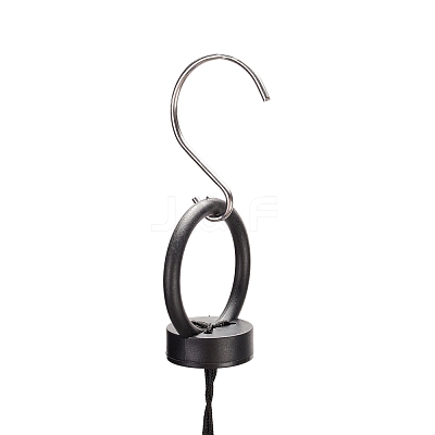 LED Solar Powered Cat Wind Chime HJEW-I009-13-1