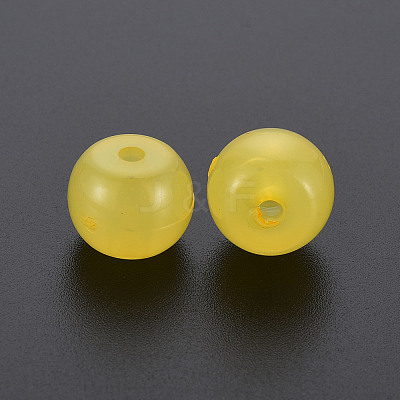 Imitation Jelly Acrylic Beads MACR-S373-14-EA07-1