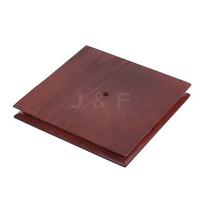Wood Display Pedestals WOOD-WH0034-78C-1