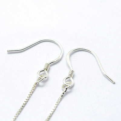 925 Sterling Silver Earring Hooks Findings STER-I014-27S-1