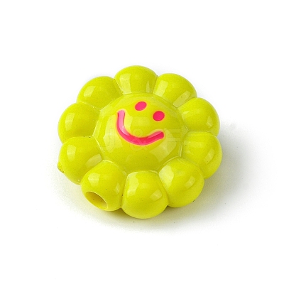 Dopamine Style Opaque Acrylic Beads SACR-Z002-01B-1