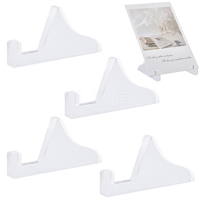 4Pcs Acrylic Stand Base for Photo Frame ODIS-CA0001-28A-1
