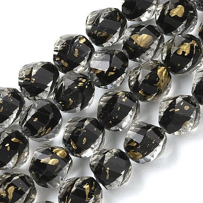 Resin & Glass Beads Strands GG-CBA48D8-01L-1