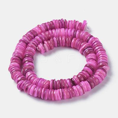 Natural Freshwater Shell Beads Strands BSHE-I016-04D-1