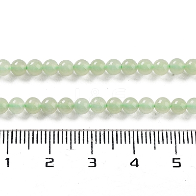 Natural Nephrite Jade/Hetian Jade Beads Strands G-NH0005-030A-1