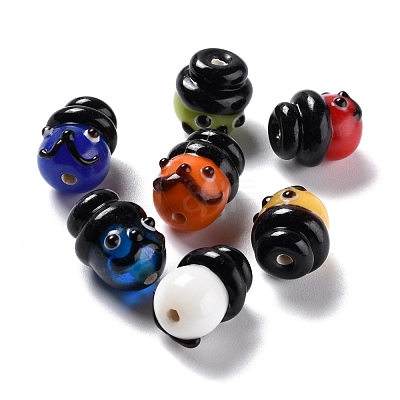 Handmade Lampwork Beads LAMP-F020-12-1