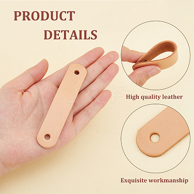 5Pcs 5 Style Leather Bag Handle FIND-WR0005-14-1