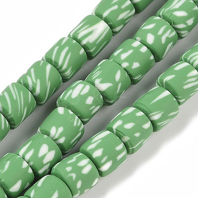 Handmade Polymer Clay Beads Strand CLAY-Z002-01E-1
