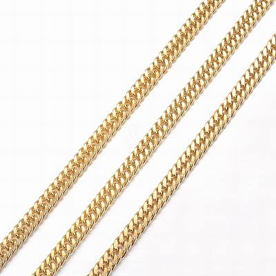 Ion Plating(IP) 304 Stainless Steel Cuban Link Chains CHS-H007-69G-1