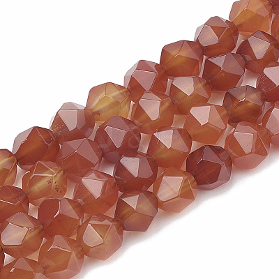 Natural Carnelian Beads Strands X-G-S332-6mm-005-1