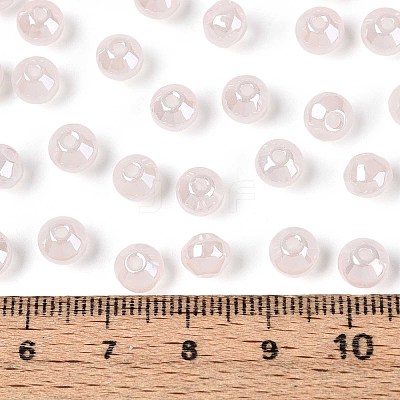 Opaque Colours Glass Seed Beads SEED-N007-34C-1