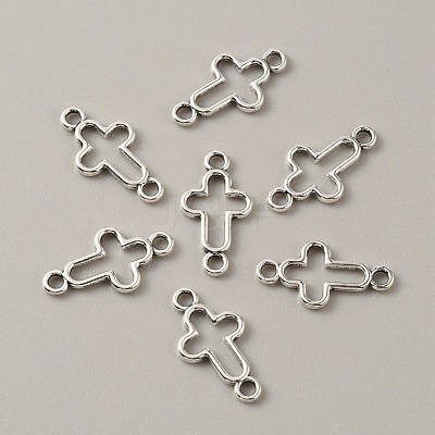 Tibetan Style Alloy Connector Charms FIND-CJC0007-42J-1
