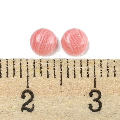 Synthetic Rhodochrosite Cabochons G-H309-03-01-1