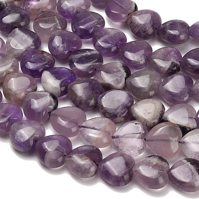 Natural Banded Amethyst Beads Strands GG-D001-B02-1
