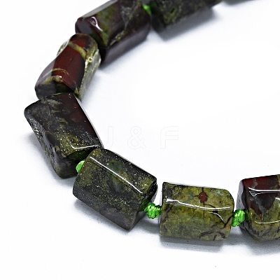 Natural Dragon Blood Beads Strands G-O170-104-1