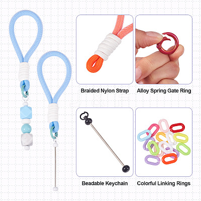 DIY Keychain Making Kits DIY-TA0013-23-1