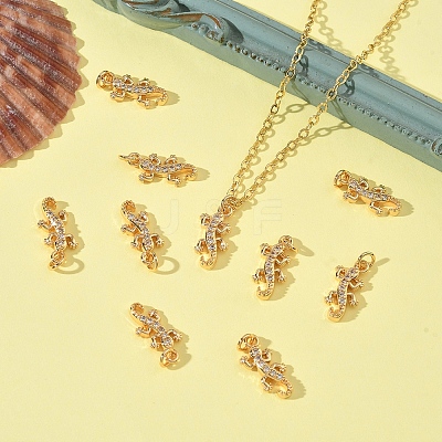 SHEGRACE Brass Micro Pave Cubic Zirconia Pendants XGRQ3D896-461G-1