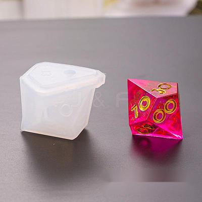 Silicone Dice Molds X-DIY-L021-28-1
