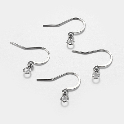Tarnish Resistant 316 Surgical Stainless Steel French Earring Hooks LS-X-STAS-F149-31P-1