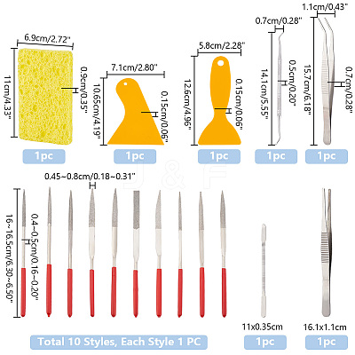Mosaic Tile Setting Tools Kits TOOL-PH0001-75-1