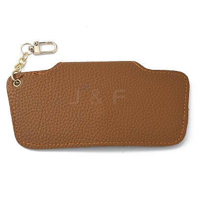 PU Imitation Leather Slim Eyeglasses Pouch AJEW-WH0248-348A-1