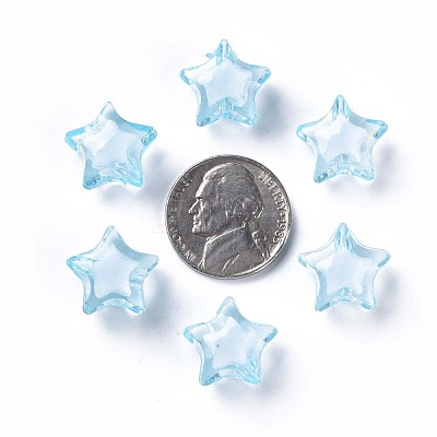 Transparent Acrylic Beads TACR-S152-02A-754-1