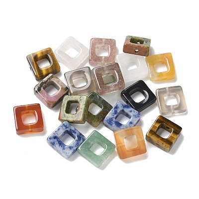 Mixed Gemstone Bead Frame G-C167-04-1