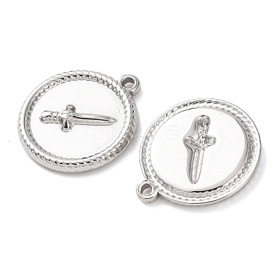 304 Stainless Steel Pendants STAS-P432-01B-P-1