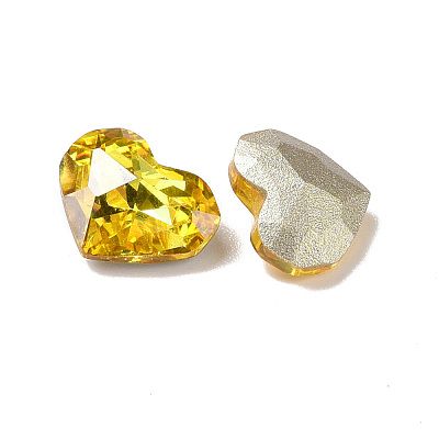 Glass Rhinestone Cabochons RGLA-J032-A-TG-1