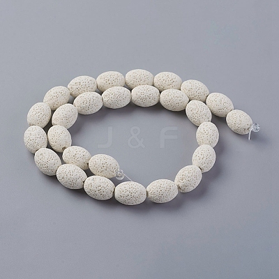 Natural Lava Rock Beads Strands G-F671-03B-01-1