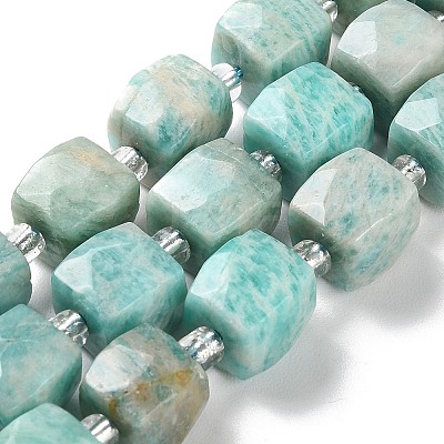 Natural Amazonite Beads Strands G-B065-A04-1