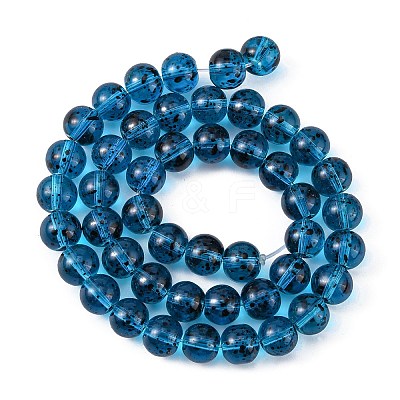 Glass Beads Strands GLAA-C017-8mm-M-1