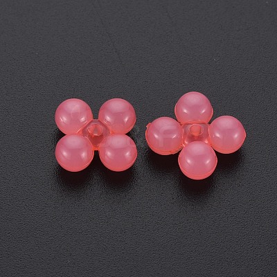 Transparent Acrylic Beads MACR-S373-02E-03-1