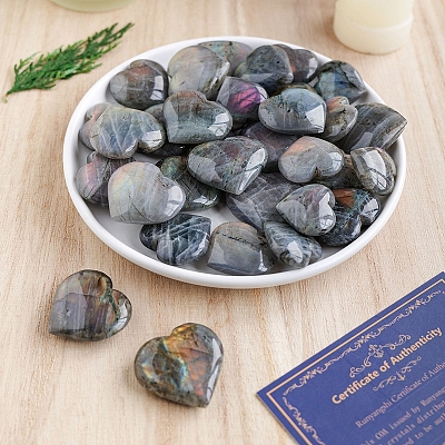 Natural Labradorite Palm Stones PW-WG69FB4-01-1