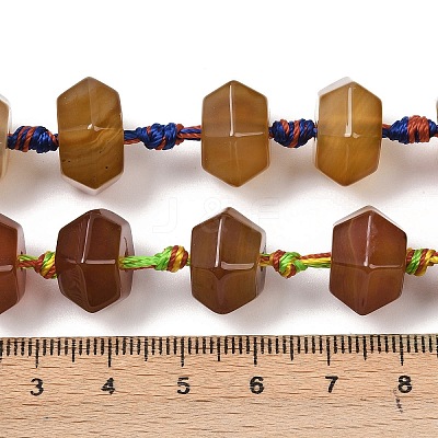 Natural Red Agate Beads Strands G-C258-03-1