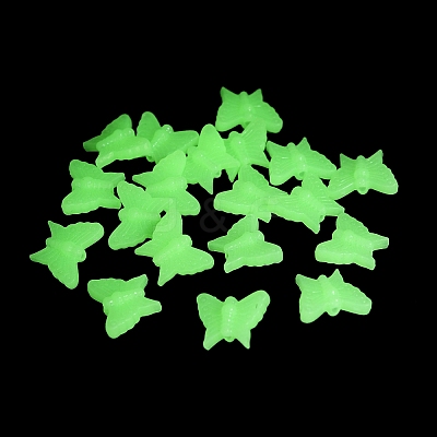 Luminous Opaque Acrylic Beads OACR-Z027-07-1